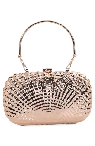 Berness Shell Clutch In Pink