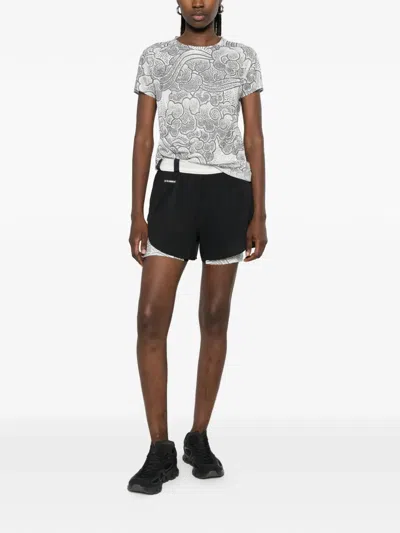Asics Metarun Split Shorts In Black