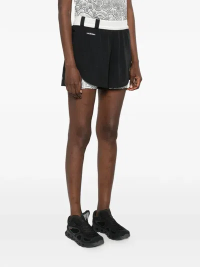 Asics Metarun Split Shorts In Black