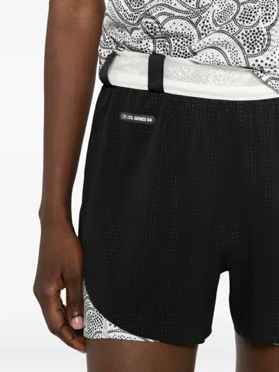 Asics Metarun Split Shorts In Black