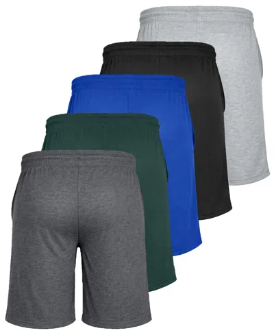 Blue Ice Men's 8.5" Regular-fit Shorts, 5-pack In Multi