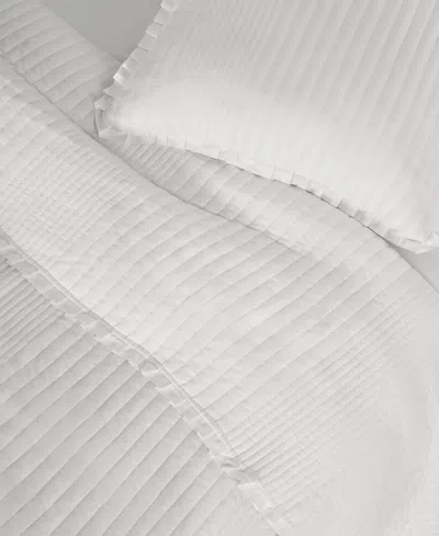 Piper & Wright Savannah Solid 3-pc. Quilt Set, Full/queen In White