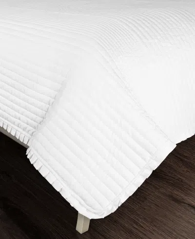 Piper & Wright Savannah Solid 3-pc. Quilt Set, Full/queen In White