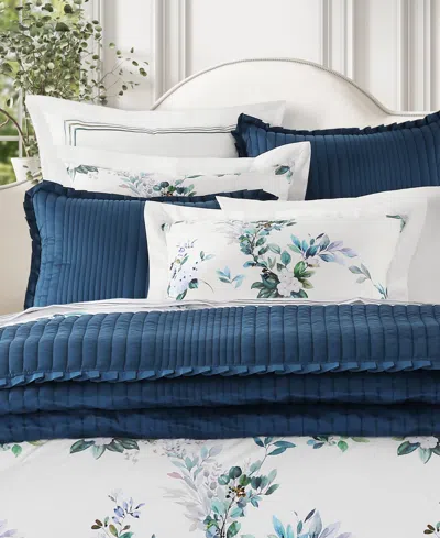 Piper & Wright Meadow Solid 3-pc. Quilt Set, Full/queen In Blue