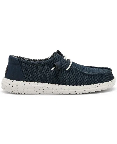 Hey Dude Wendy Stretch Sox Slipon In Blue