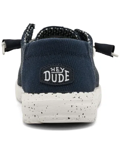 Hey Dude Wendy Stretch Sox Slipon In Blue
