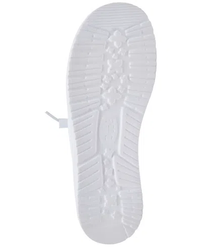 Hey Dude Wendy Stretch Canvas Slipon In White