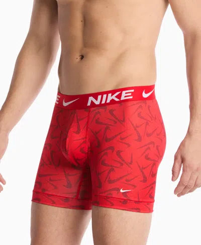 Nike Men's 3-pack Dri-fit Essential Micro Boxer Briefs In Multi