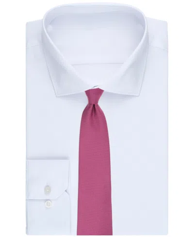 Brooks Brothers B By  Men's Solid Pattern Classic Tie In Pink