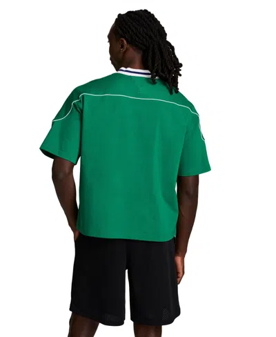 Champion Gridiron Football Jersey, Script Logo In Green