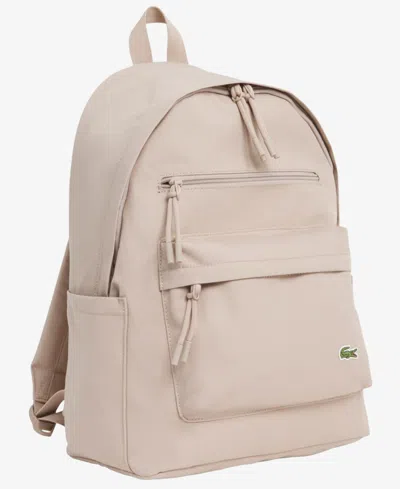 Lacoste Unisex Neocroc Logo Detail Backpack In Black