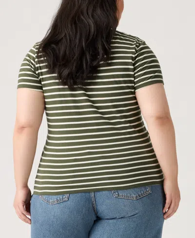 Levi's Plus Size V-neck T-shirt In Multi