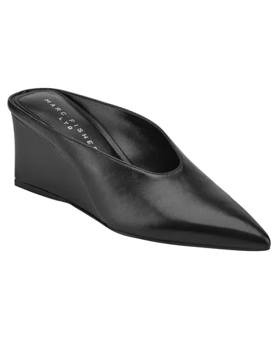Marc Fisher Ltd Malley Pointed Toe Mule In Black