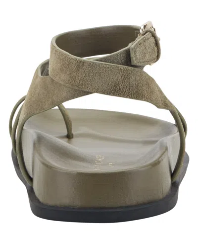 Marc Fisher Ltd Bevy Ankle Strap Sandal In Green