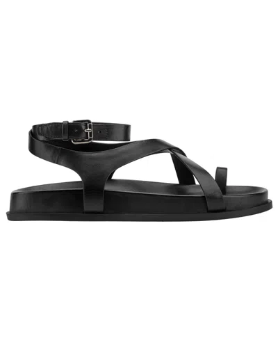Marc Fisher Ltd Bevy Ankle Strap Sandal In Black