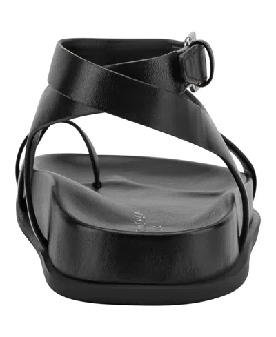 Marc Fisher Ltd Bevy Ankle Strap Sandal In Black