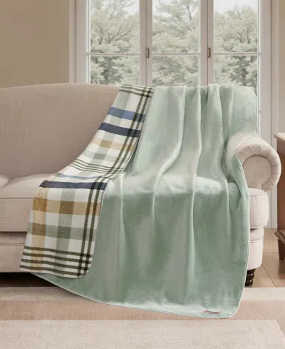 Hunter Designer Reversible Plush Throws, 50" X 70" In Multi