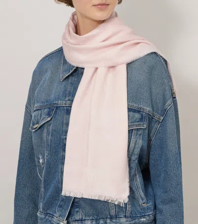 Mulberry Tree Rectangular Scarf In Gray