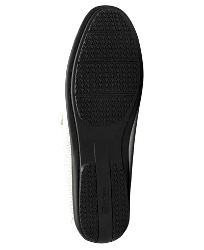 Stacy Adams Colton Moc Toe Slip-on Loafer In White