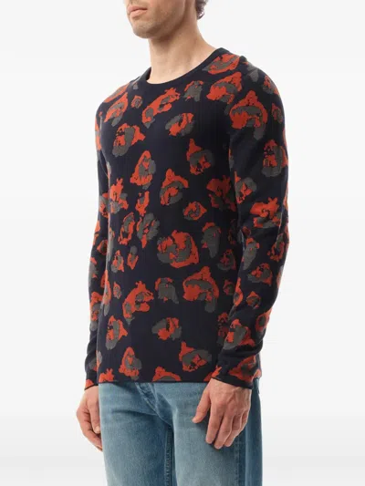 Lanvin Leopard Jacq Sweatshirter In Multi
