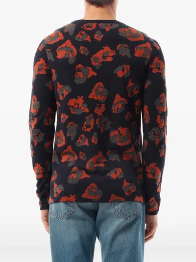 Lanvin Leopard Jacq Sweatshirter In Multi
