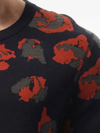 Lanvin Leopard Jacq Sweatshirter In Multi