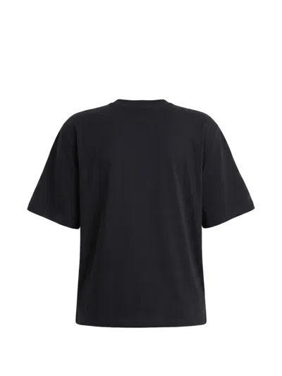 Almaz Lace-detail T-shirt In Black