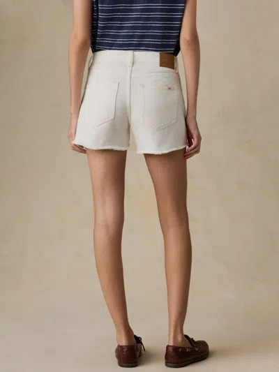 Faherty Sundrift Denim Short In White