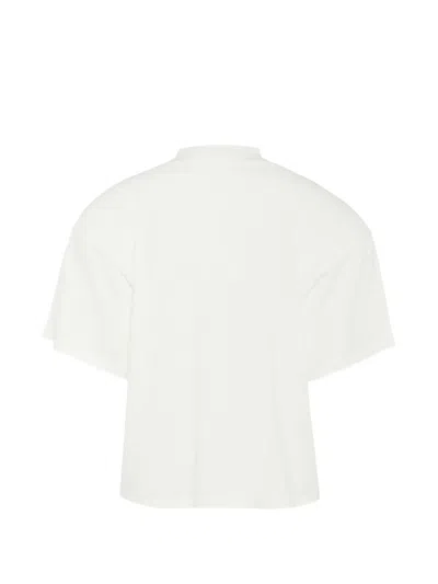 A.w.a.k.e. Hemispheres Map-print T-shirt In White