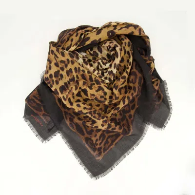 Givenchy Square Scarf In Brown