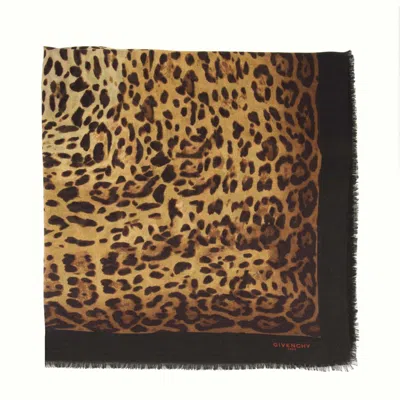 Givenchy Square Scarf In Brown