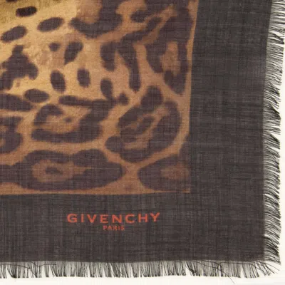 Givenchy Square Scarf In Brown