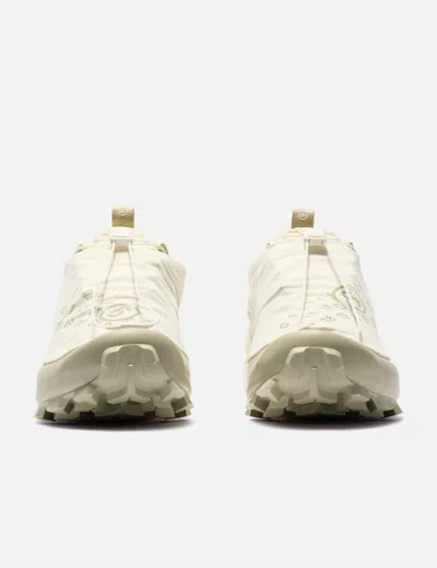 Mm6 Maison Margiela White Polyamide Athletic Sneakers In Multi