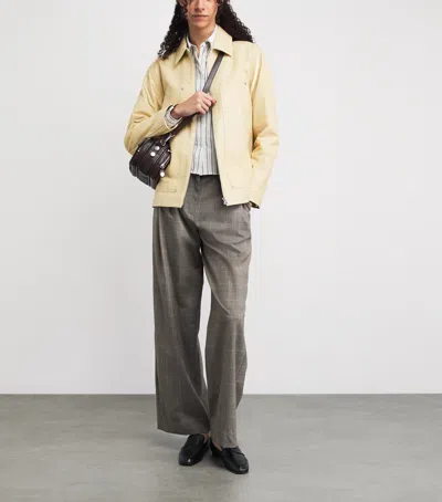 Rag & Bone Marin Stripe Layered Shirt In Cream Stripe In Multi