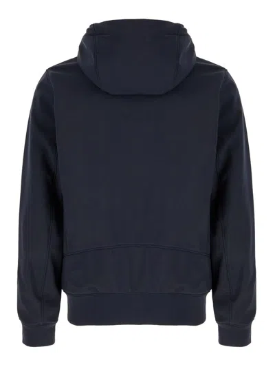 C.p. Company Midnight Blue Stretch Polyester Jacket In Blue