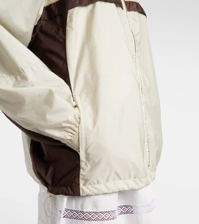 Prada Re-nylon Jacket In Neutral