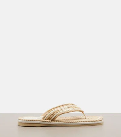 Chloé Sand Thong Sandals In Multi