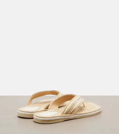 Chloé Sand Thong Sandals In Multi