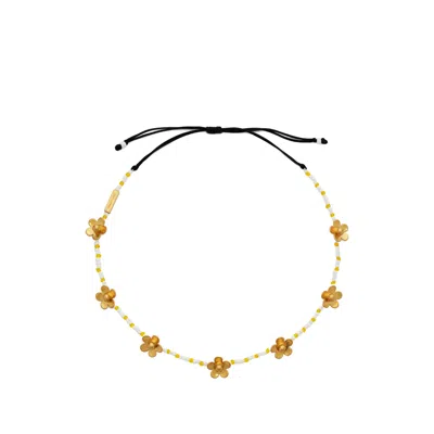 Marc Jacobs Elegant Gold Statement Necklace In Gold