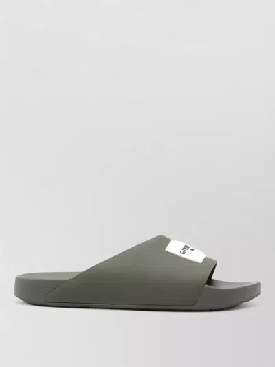 Givenchy Logo Slide Flat Sandals Dust Bag In Multi