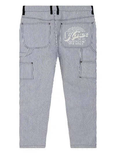 Honor The Gift Striped-pattern Trousers In Blue