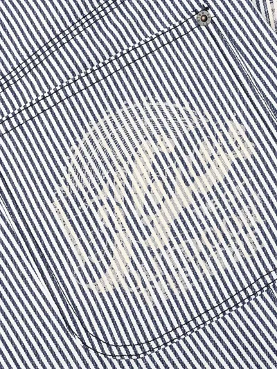 Honor The Gift Striped-pattern Trousers In Blue