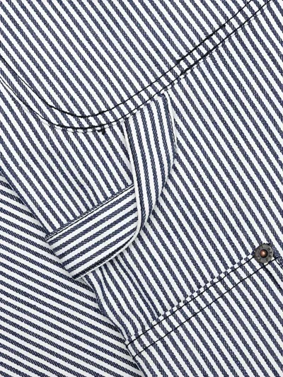 Honor The Gift Striped-pattern Trousers In Blue