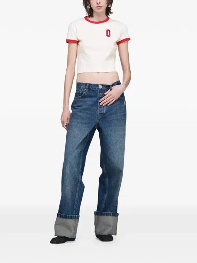 Marc Jacobs J Marc Ringer T-shirt In White