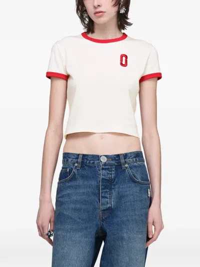 Marc Jacobs J Marc Ringer T-shirt In White