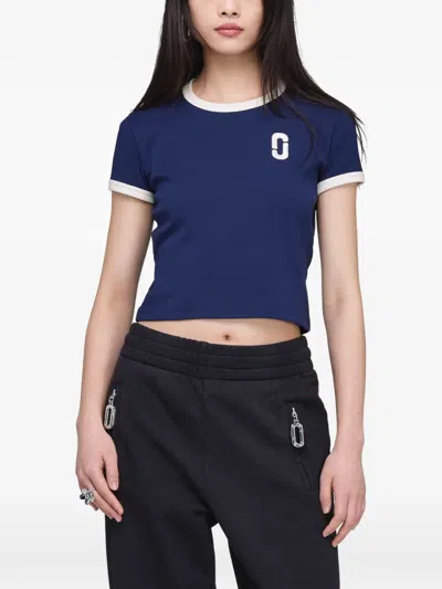 Marc Jacobs Pop J Marc Ringer T-shirt In Blue