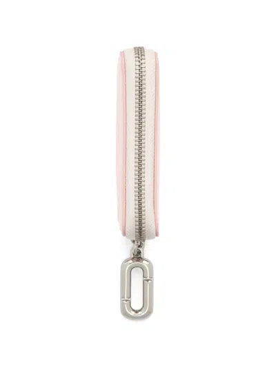 Marc Jacobs The Pop J-marc Compact Wallet In Pink