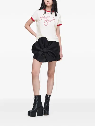 Marc Jacobs Logo-print T-shirt In White
