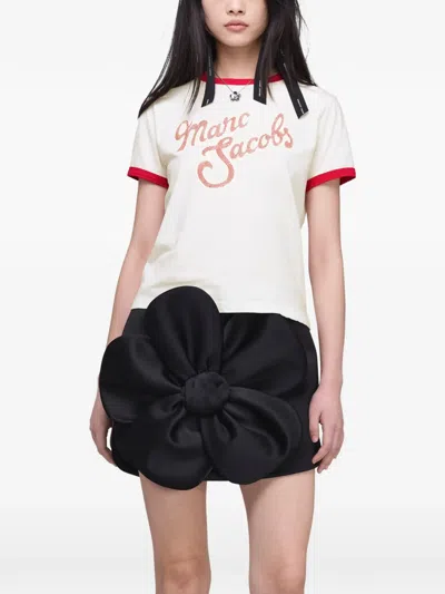 Marc Jacobs Logo-print T-shirt In White