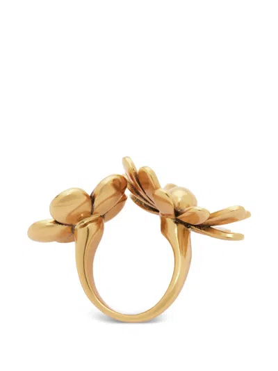 Marc Jacobs Daisy Wild Ring In Gold